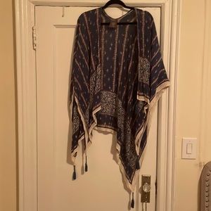 Beach cover up / shawl. Size large.